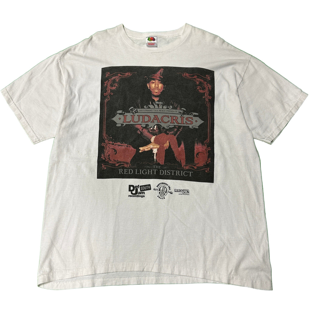 Vintage Ludacris The Red Light District Graphic T-Shirt Size XL FAIF.CA 