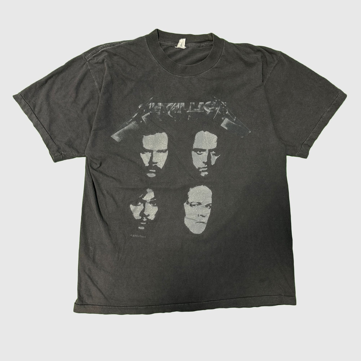 Vintage Metallica 1991 European Tour Graphic T-Shirt Size L FAIF.CA 