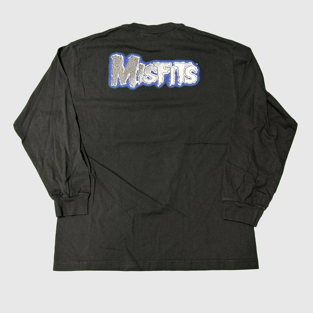 Vintage Misfits Skull Logo Long Sleeve Shirt Size L FAIF.CA 