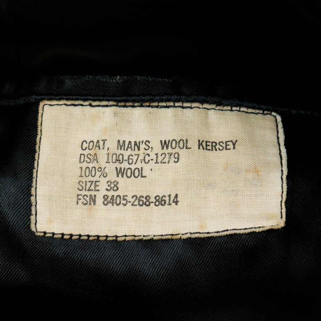 Vintage Navy Pea Caot Wool Jacket Millitary 60s 70s Other 