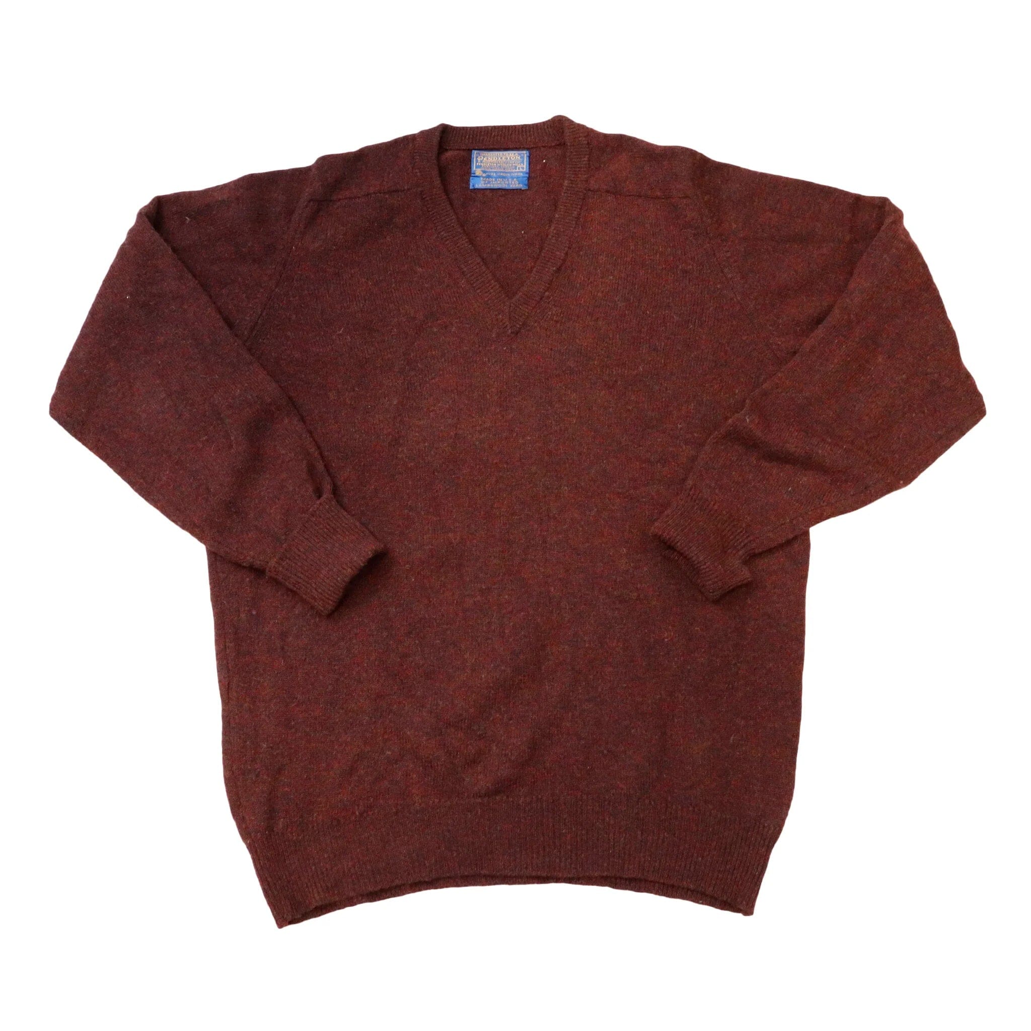 Vintage Pendleton Red Knit Sweater Size L Pendleton 