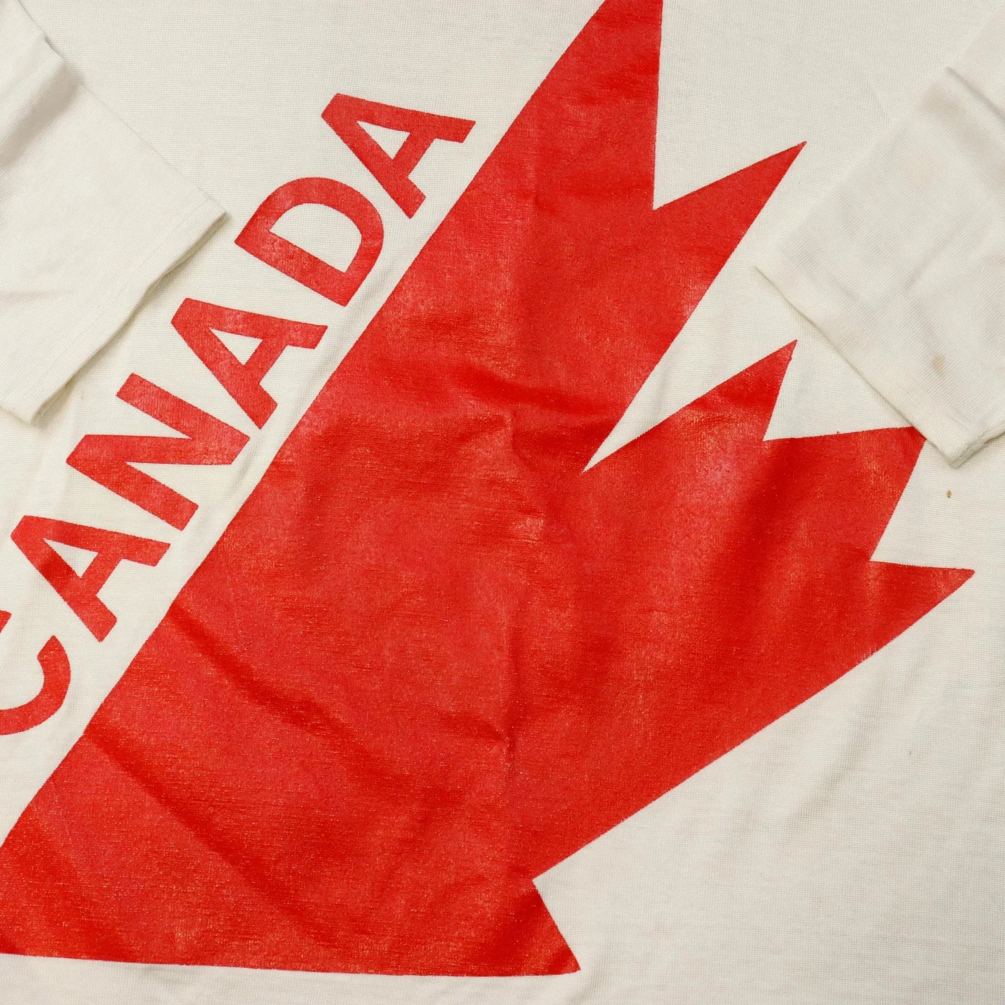 Vintage Team Canada Hockey Jersey 1976 World Cup ADA 