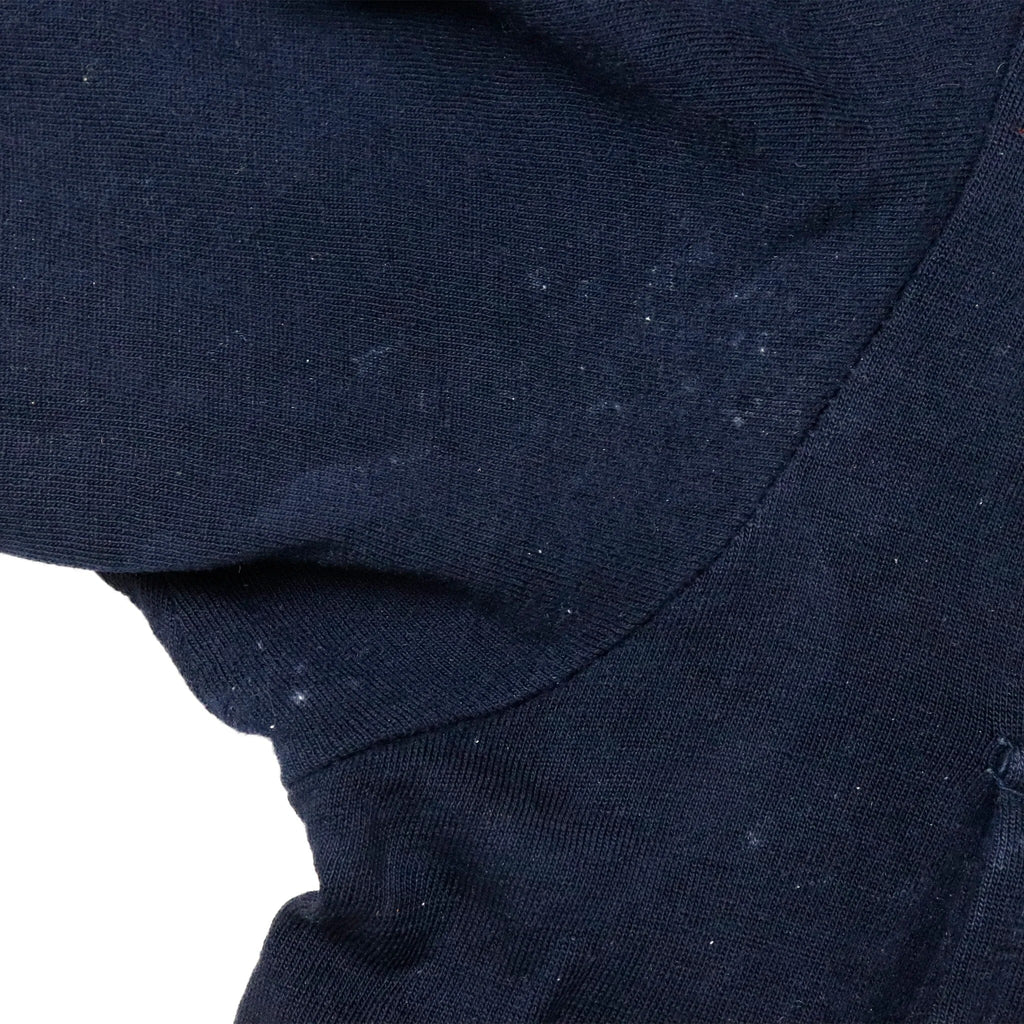 Vintage Wool Pendleton Navy Quarter ZIP Size L 70s Pendleton 
