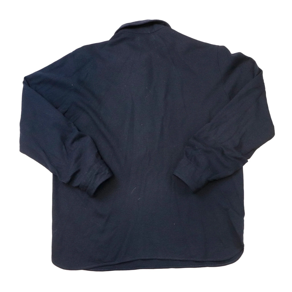 Vintage Wool Pendleton Navy Quarter ZIP Size L 70s Pendleton 