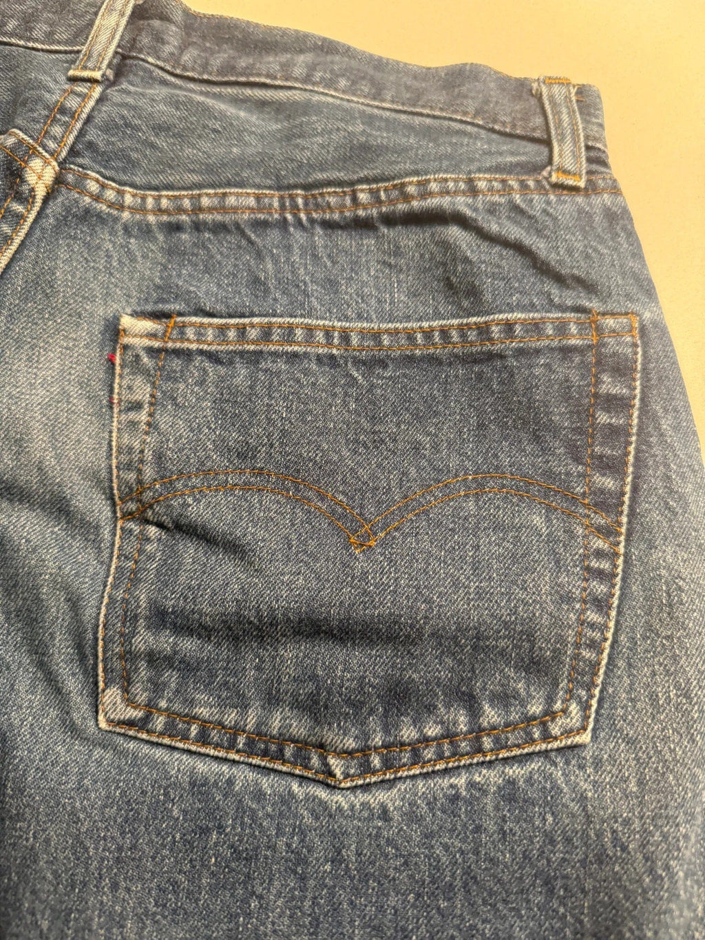 VTG RARE 80's Levi’s 501 Denim Jeans Redline selvedge Dark CO 
