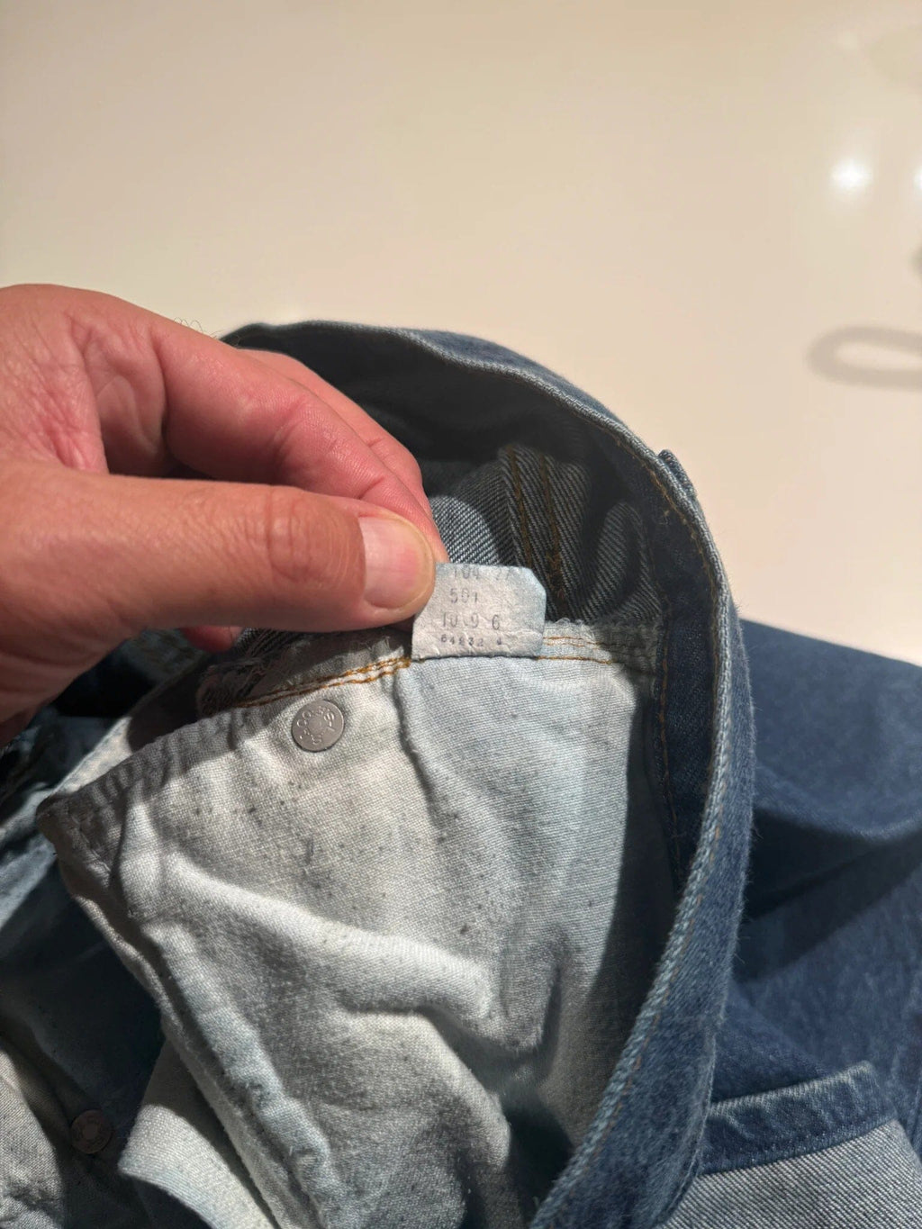 VTG RARE 80's Levi’s 501 Denim Jeans Redline selvedge Size 34 Levi's 