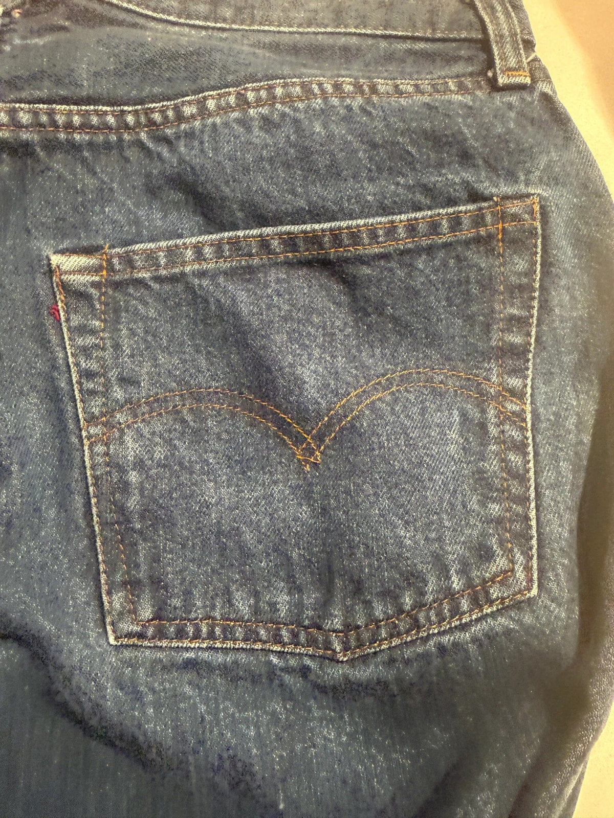 VTG RARE 80's Levi’s 501 Denim Jeans Redline selvedge Size 34 Levi's 