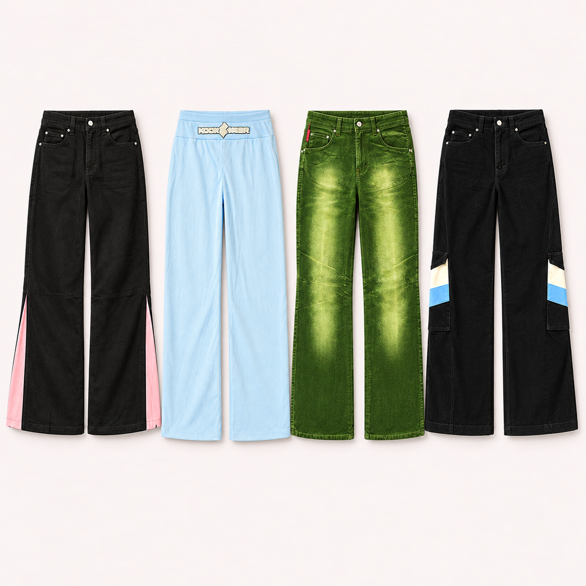 Wholesale Lot - Womens Pants - deadstock Y2K wholesale box, 25 or 50 pieces