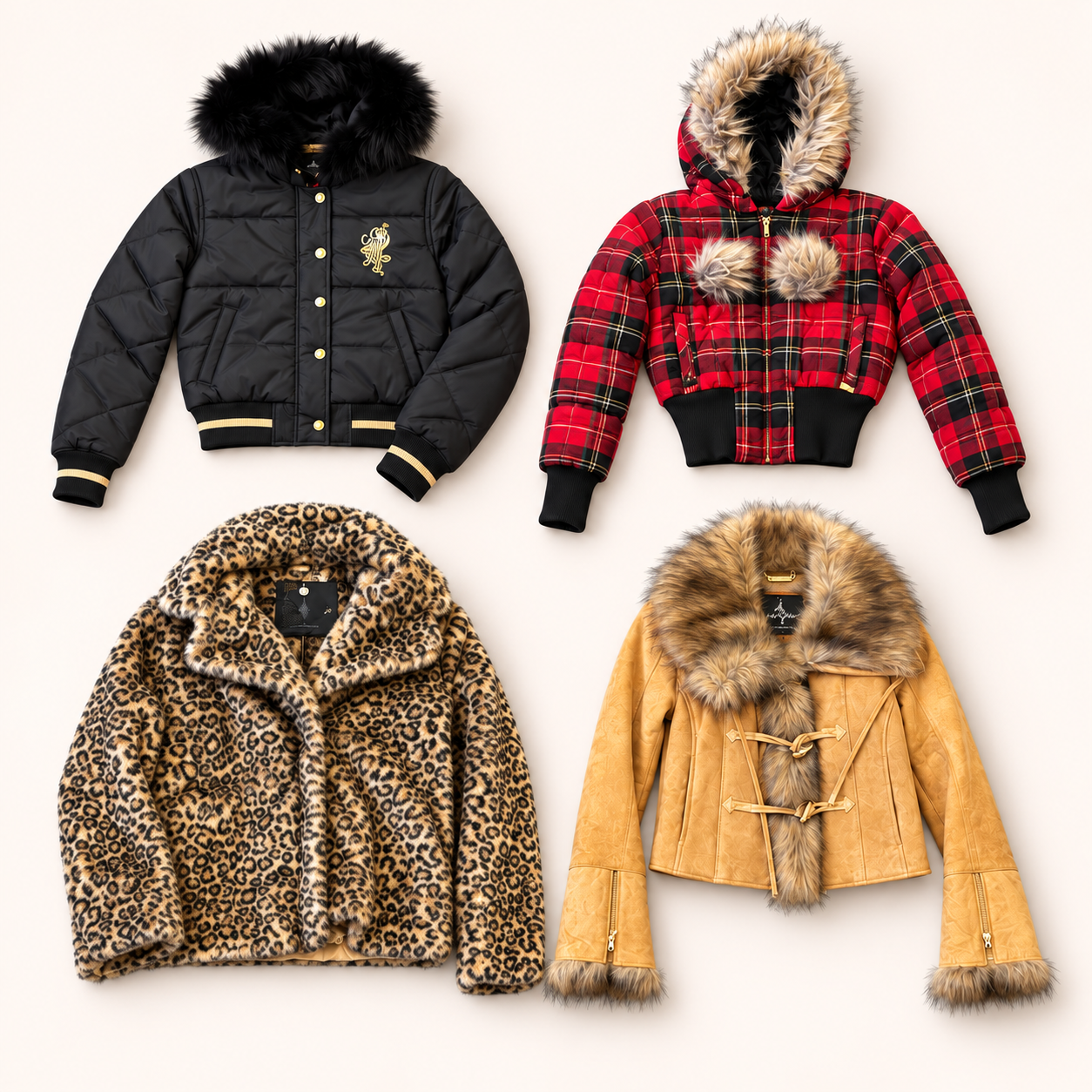 Deadstock Y2K womens winter jacket mystery box, never worn with original tags