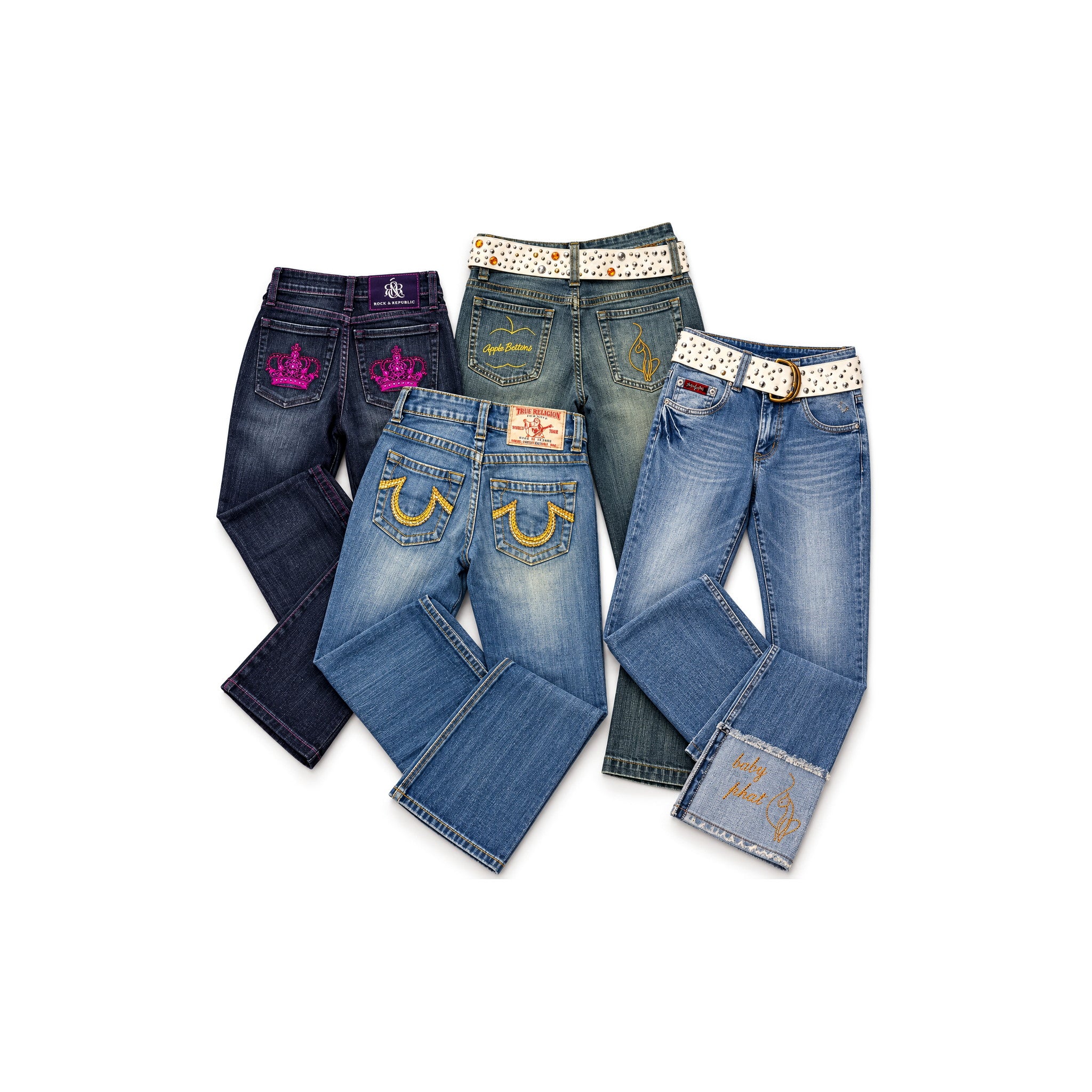 Deadstock Y2K womens pants mystery box, never worn with original tags